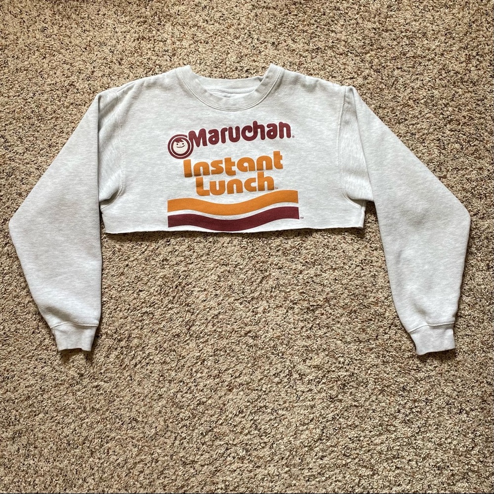 Maruchan Instant Lunch Short Cropped Sweatshirt